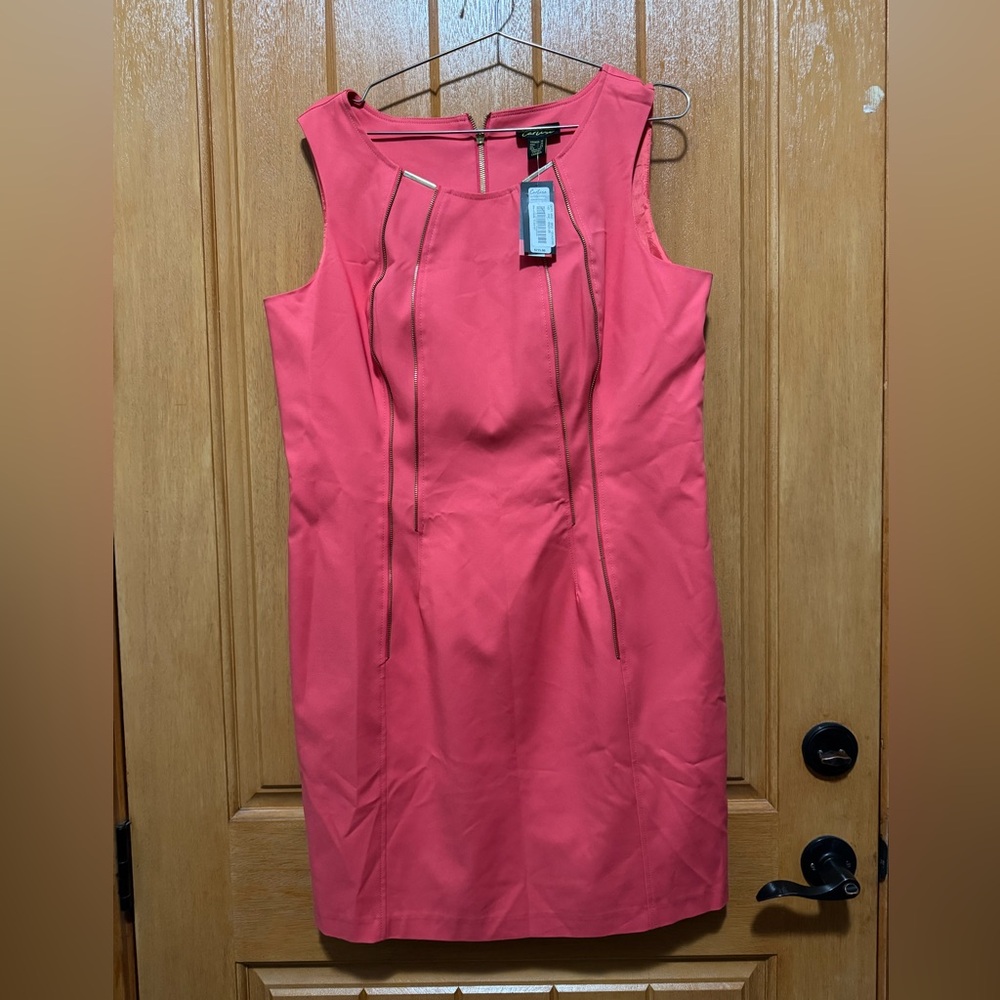 Cartise Red Dress woman size 16 USA new with tags pit to pit 20 L 37